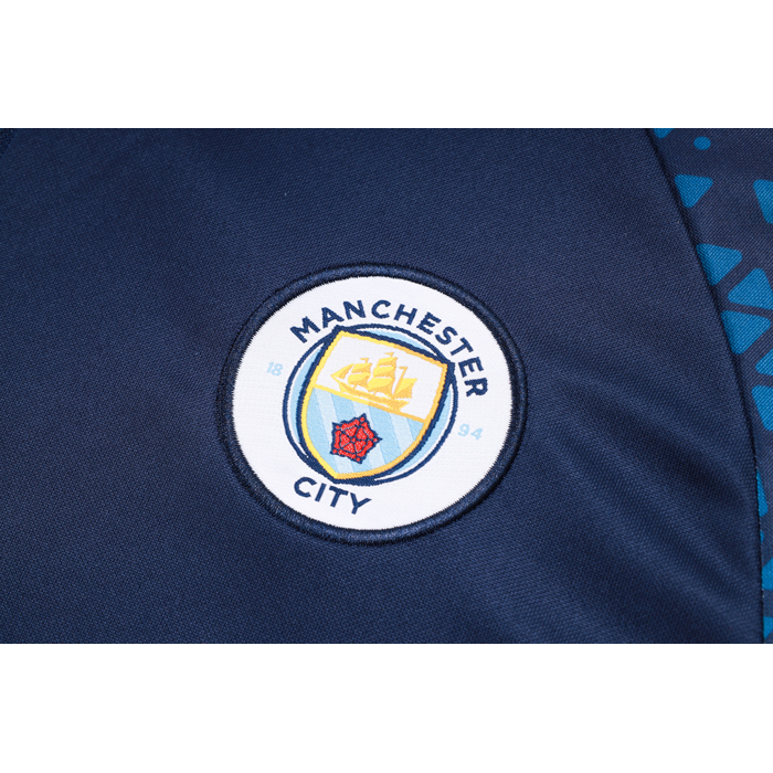 Chandal de Sudadera del Manchester City 23-24 Azul Oscuro - Haga un click en la imagen para cerrar